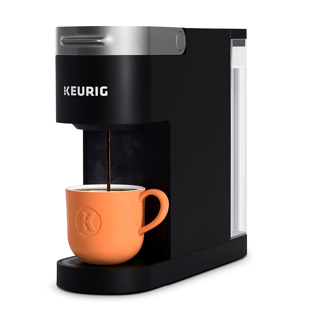 Keurig Ok-Slim Single Serve Espresso Maker with Multistream Expertise, Three Brew Sizes, Compact Design, 46oz Detachable Water Reservoir, Black