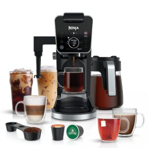 Ninja DualBrew Professional Specialty Espresso System: Drip Espresso Maker with Okay-Cup Compatibility, Single Serve and 12-Cup Espresso Machine with Paper Filter